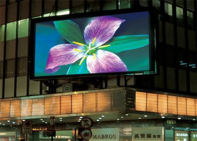 China Commercial LED Outdoor Advertising Screens P5 P6 Full Color Wide View Angle for sale