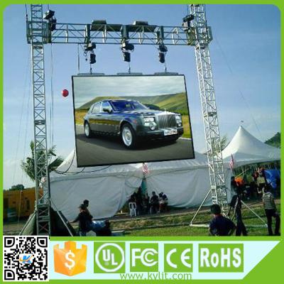 China OEM P4.81 Outdoor Rental Led Screen With 1R1G1B Pixel Configuration for sale