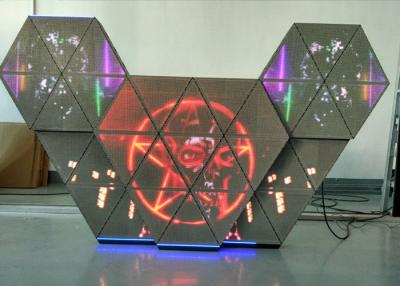 China Pantallas multi LED DJ del brillo ajustable a todo color de la cabina de P5 para el club de la barra en venta