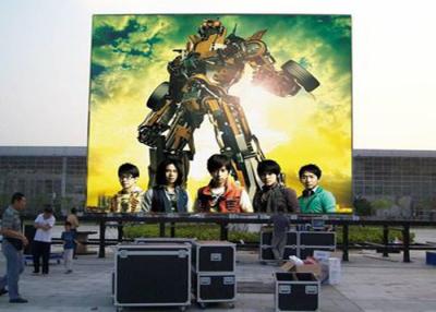 China El frente video llevado al aire libre del campo de fútbol de la pared del alto contraste mantiene SMD2121 P3.91 RGB en venta