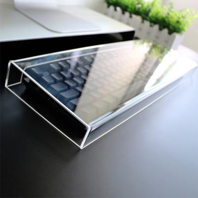 Chine Rectangular Lucite Mechanical Keyboard Dust Cover Master Gaming Acrylic à vendre
