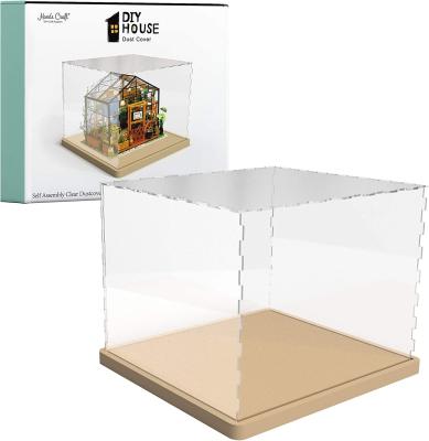 Chine Hands Craft Miniatures Dollhouse Display Case Acrylic 1-18mm à vendre