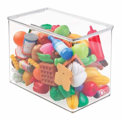 China Clear Lucite Acrylic Storage Box Weatherproof For Clothing Apparel Displays for sale