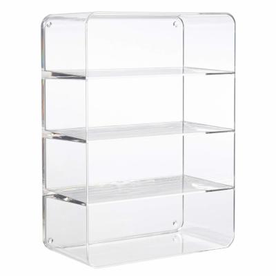 China Nested Acrylic Display Box Clear Plastic Dressers Crafts And Plush Toy Storage for sale