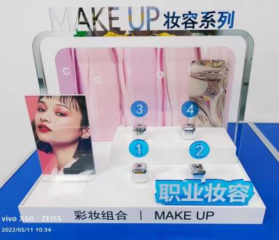 China OEM / ODM Eco Friendly Acrylic Cosmetic Display Suitable For Cake Pop à venda