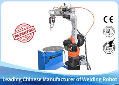 China Compact Articulated MIG Welding Robot , Mig Welding System Six Axis Long Service Life for sale