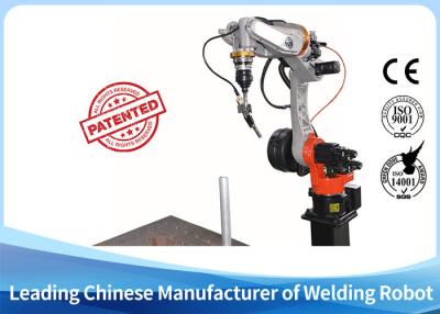 China 6 axis industrial robot welding with laser seam tracking, arc welding robot for sale