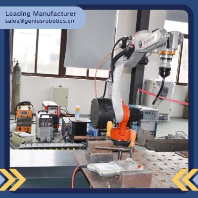 China Air Cooled Torch Arc MIG Welding Robot Application In Electric Cabinet Box for sale