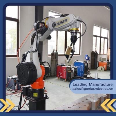 China AC Servo Driving Industrial Welding Robots Mig Welding System With 6 Kg Payload for sale