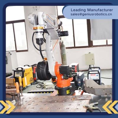 China Automobile Robotic Welding Machine Metal Max Working Radius 1400mm Six Axis for sale