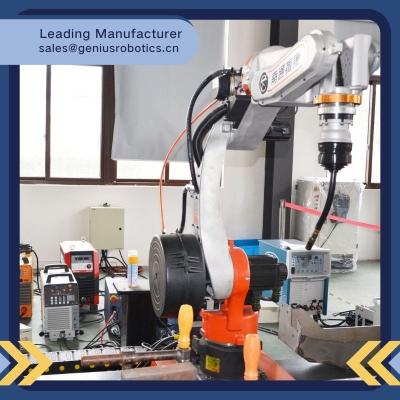 China Multistation Robotic Mig Welding Machine Electric Drive 1400mm Max Reach Fully Digital for sale