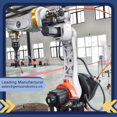 China 1400mm Robotic Aluminum Welding Aluminum Mig Welding Robot Long Service Life For Truss for sale