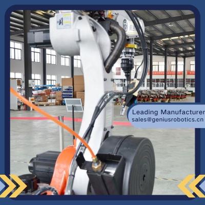 Chine Poste de travail de soudure de robot fixe multiposte automatique, manipulateur de soudure de MIG de 6 axes à vendre
