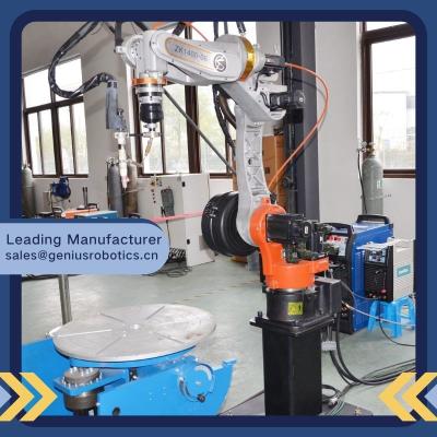China Costura del laser que sigue el robot de soldadura de MIG para el compartimiento de los desperdicios en venta