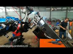 6 axis industrial welding robot for automotive