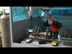 6 axis industrial mig welding robots for auto parts