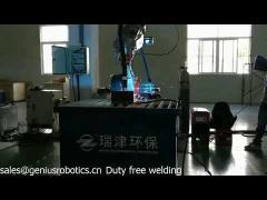China industrial welding robots price