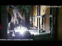 6 axis ARC Tig welding robot used in automatic production line