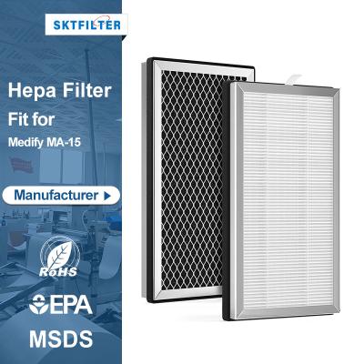 China MA-15 Hotels Air Filter Hepa Carbon Filter Medify Air Purifier Filter Activated Carbon Pre-Filter For Medify MA-15 for sale
