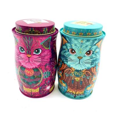 China Metal Tinplate Easy Open Food Cans Customizable Capacity Printing Tin Can with Food Oil Coating en venta