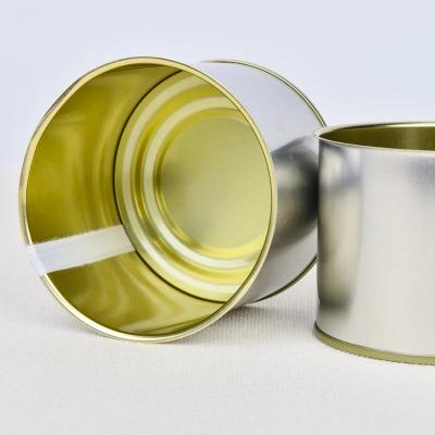 China Round Rectangular Metal Tinplate Easy Open Lids Customed easy pull lids bowl with Sealing Machine à venda