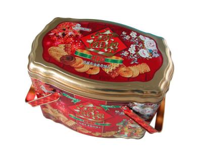 China 350g ISO9001 Gift Tin Cans Cookie Tin Storage Container for sale