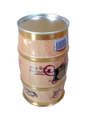 China 20L Coffee Tin Cans CMYK Airtight Coffee Bean Container for sale