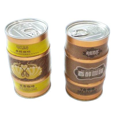 China 4 Milch-Runden-Kanister Farbkaffee-Tin Canss 500ml zu verkaufen