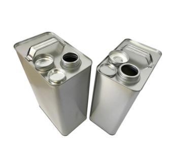 China 4C Square Metal Tin Containers for sale