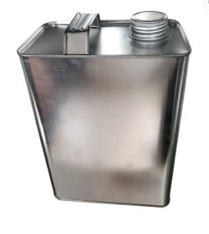 China SGS 1 Liter Engine Oil Tin Can 0.21mm Square Metal Tin Containers for sale