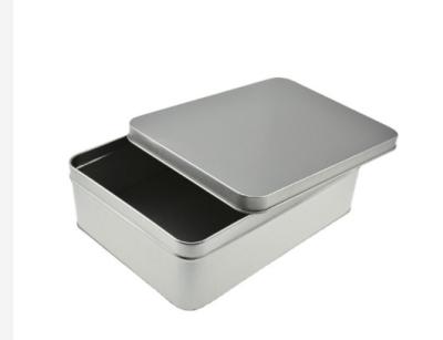 China Waterproof Tea Tin Boxes ISO9001 CMYK 4C Metal Storage Case for sale