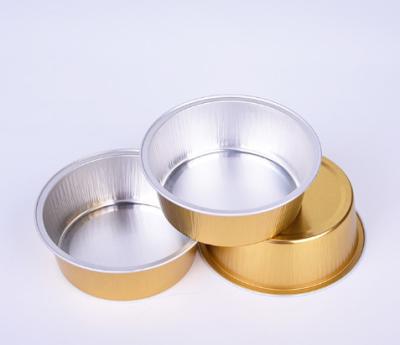China Disposable Aluminum Drinking Cups 150ml Aluminum Baking Cups With Lids for sale