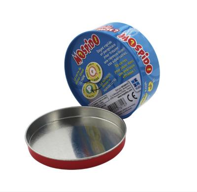 China Embossed 8 Inch Round Cake Tin Can ISO9001 CMYK Printed for sale