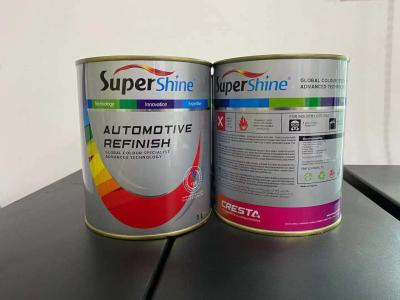 China CMYK Automotive Paint Cans 1L Round Tin Containers With Lids for sale