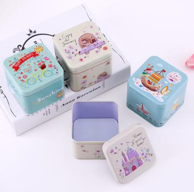 China Printed Candle Packaging Gift Tin Cans Aerosol Tin Box for sale
