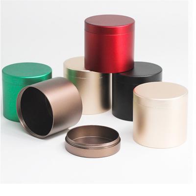 Chine Boîte colorée à bouchon vissable de Tin Can Packaging Coffee Aluminium de catégorie comestible à vendre