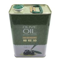 China Waterproof 2L Rectangular Olive Oil Tin Cans CMYK Printing for sale