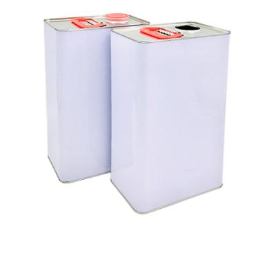 China Cuadrado vacío Tin Can For Paint Packing de la hojalata 4L en venta