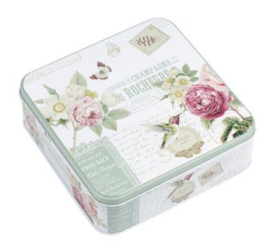China Creative Metal Square Tin Box Weight Loss Candy Jewelry Packaging for sale