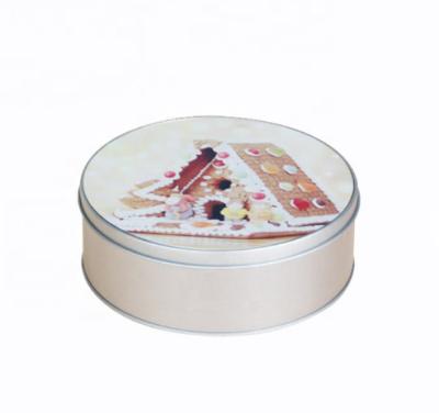 China Sublimation Blanks Gift Tin Cans Heat Transfer Silver Color for sale