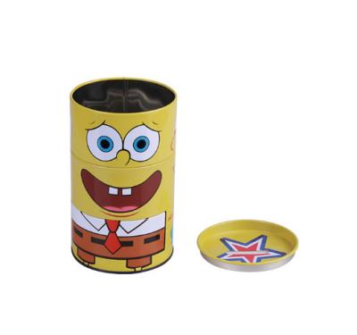 China Tres porciones fáciles giran la impresión de encargo de Tin Cans CMYK en venta