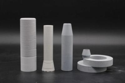 China Nitruro de boro prensado en caliente BN Anillos de separación de colada continua horizontal de cerámica y tubos de cristal en venta