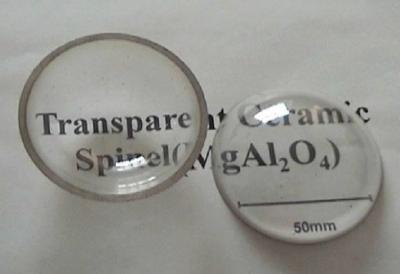 China Cerâmica transparente & translúcida Alon Yag Spinel Alpha Alumina à venda