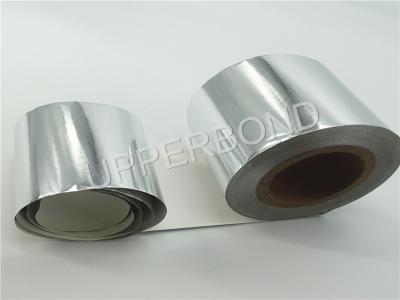 Chine Papier d'aluminium en aluminium de papier d'aluminium de cigarette argentée lumineuse d'impression à vendre