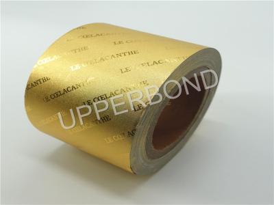 China Embossed Aluminium Foil Paper Laminated Paper For Tobacco Cartons for sale