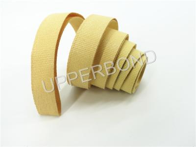 China Conveyor Machine Garniture Tape Yellow Tape For Tobacco Industry for sale