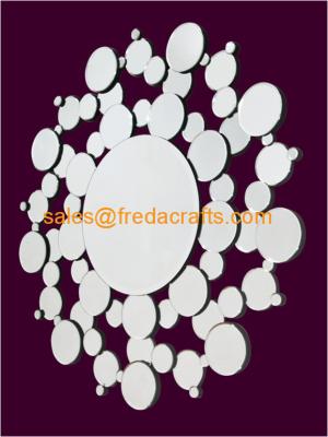 China Best Seller Popular style Funny and Special Designed Glass Decorative Venetian  Wall Mirror for sale