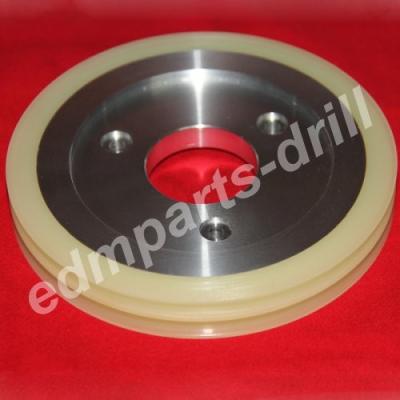 China 6EC100B404(U groove) 15EC100F411 (V-groove) Makino EDM Urethane roller for sale