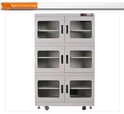 China 136kg W1200*H1820*D695mm 220V/110V PCB Adjustable desiccant dry box For Electronic Component Storage for sale