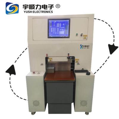 China Fully automatic high-speed precision CNC V-CUT machine （Pull over six knives）Weight 1100kg for sale